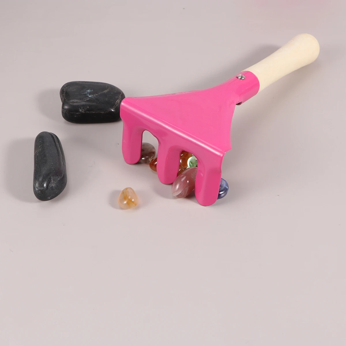 

3 Pcs Children's Beach Rake Set Potted Tools Gardening Bonsai Mini Metal