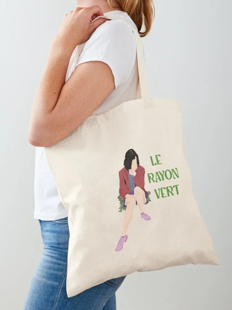 LE RAYON VERT 1986 Tote Bag reusable grocery bags custom fabric bag shoping bag shopper bags for women