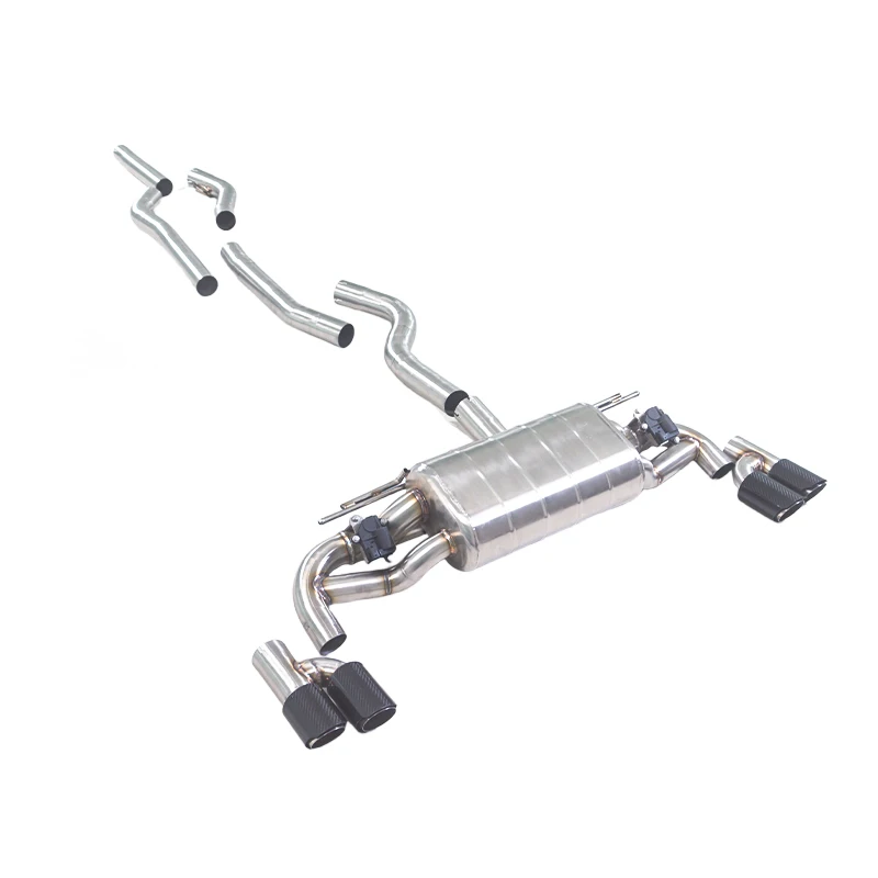 GFC/ for 2013-2016 BMW 328i 428i 2.0T F30 catback stainless steel electronic valve performance Exhaust match MP rear lip