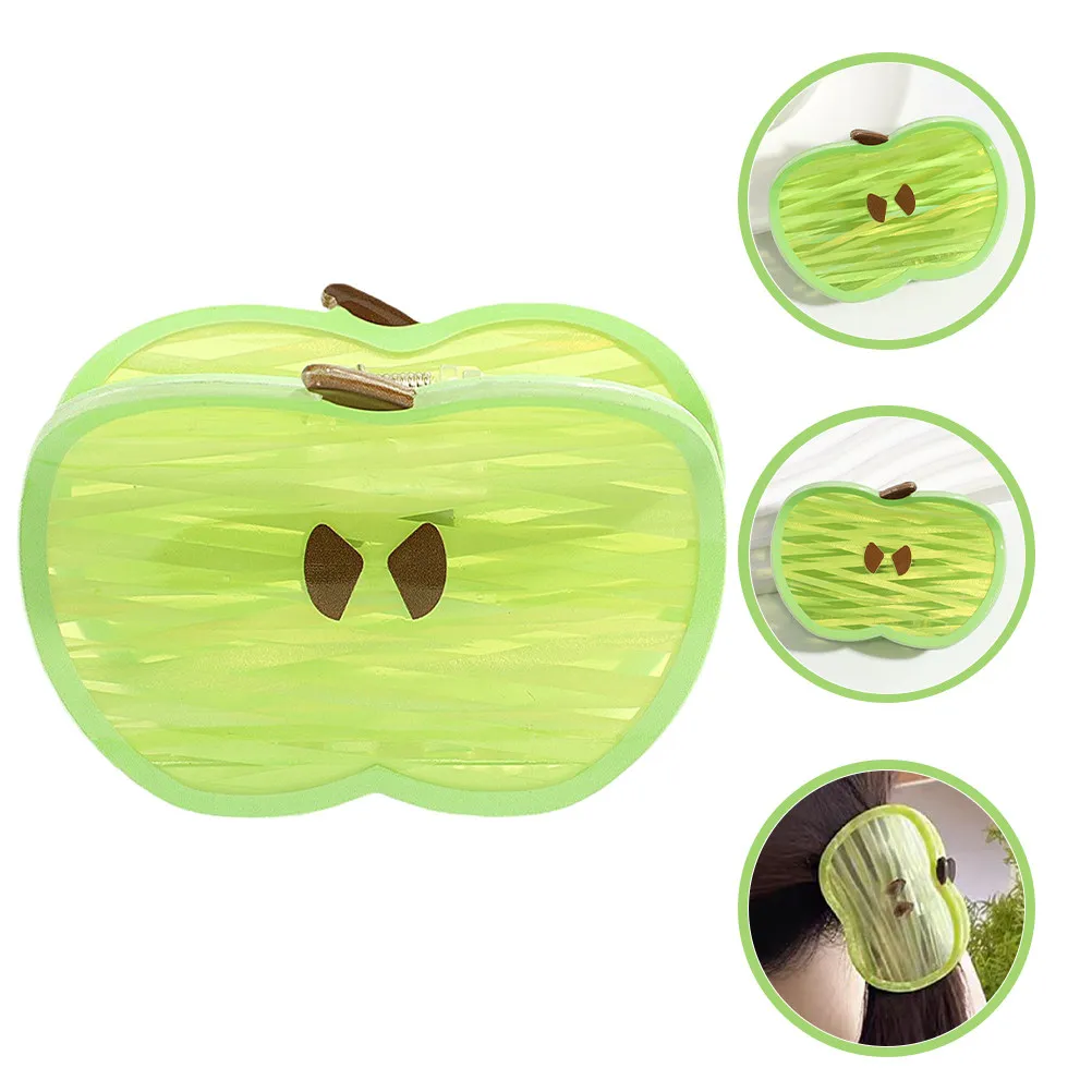 

Очаровательная заколка-краб для волос в виде фруктов: прочная, милая, стильная, для женских причесок, пучков, свадеб и повседневного использования