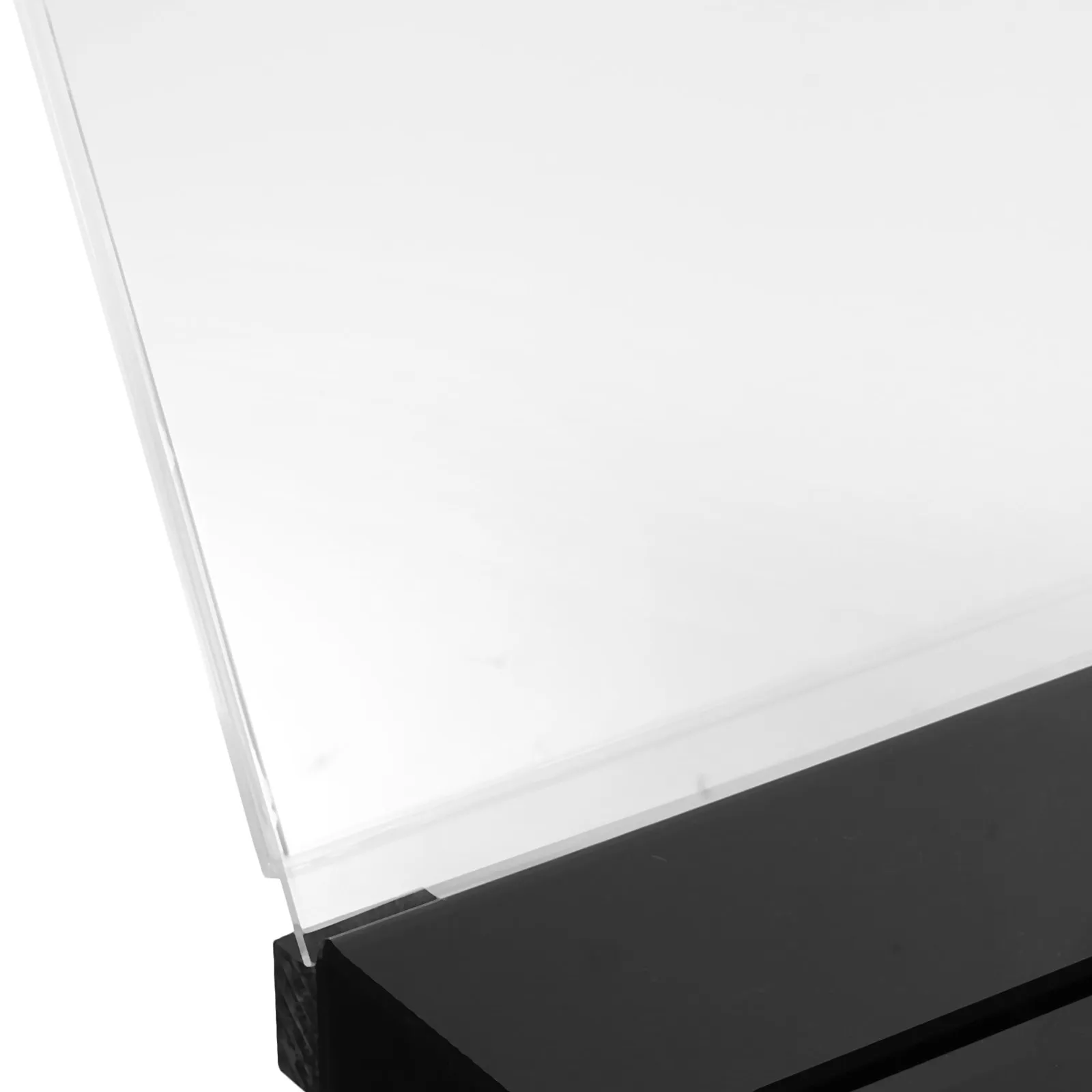 Donation Box Lockable Acrylic Transparent Sturdy Public Voting Suggestion Ballot Comment Box Fundraising