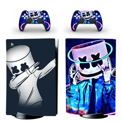 New Music PS5 Disc Skin Sticker Decal Cover for Console Controller PS5 Standard Disk Skin Sticker Vinyl