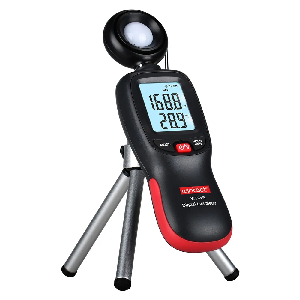 5 Stuks Wt81b Intacte Digitale Lux Meter Lichtmeter Milieutest Handheld Type Illuminometer Fotometer Detector Meten