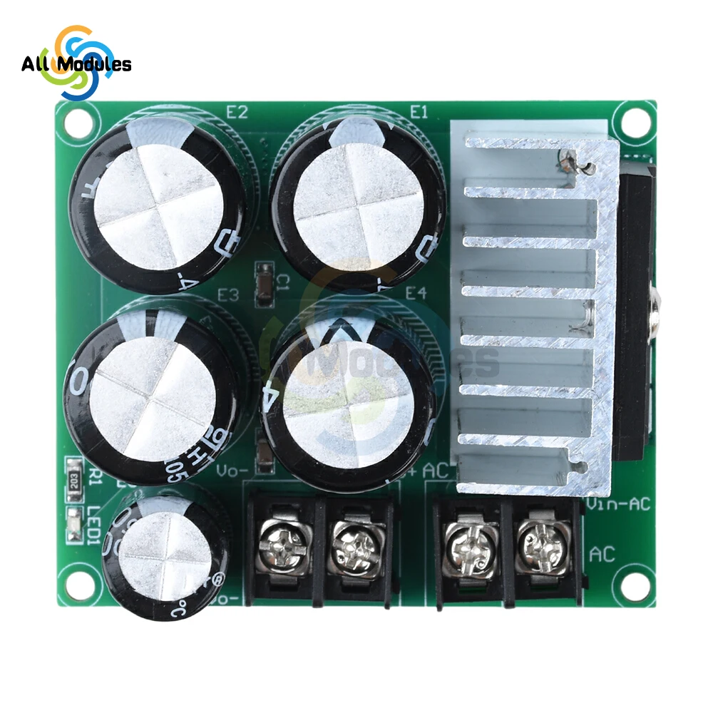 10A Single Power Supply Module Rectifier Filter Board Unregulated Power Supply Board Power Amplifier Single Power Supply Board