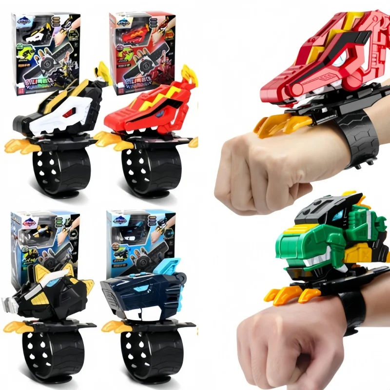 

In Stock Miniforce X Watch Toy Super Dinosaur Power Mecha Deformation Robot Favorite Toy Boy Movable Model Toy Customized Gifts