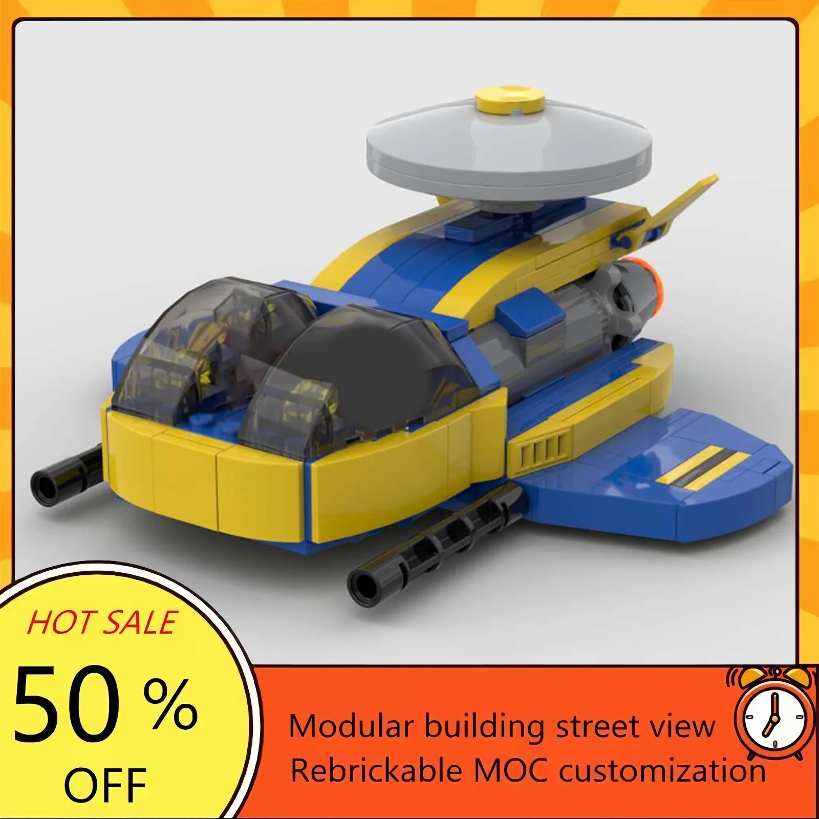 

262PCS Popular Space War Movie Model MOC Building Bricks Spaceship Modular Technology Gifts Holiday Assemble Children Toy Suit