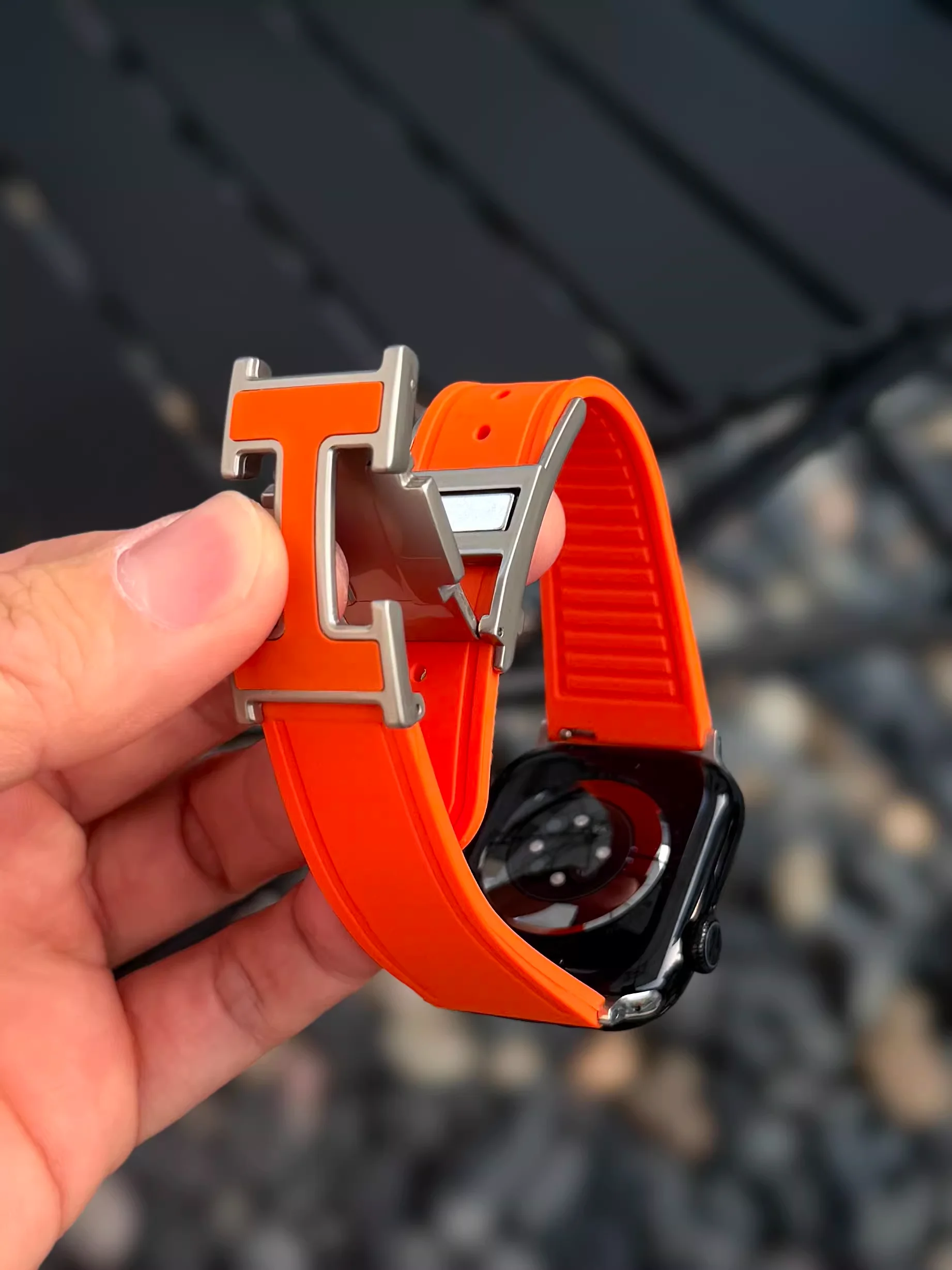 Magnetisches Silikonarmband für Apple Watch Ultra 3 2 49mm 46mm 45mm 44mm 42mm 40mm 41mm Armband IWatch Serie 11 10 9876 SE 3 – Detail 3