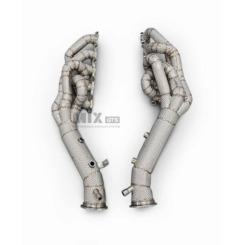 High Flow Stainless Steel Exhaust Manifolds Exhaust Headers For Lamborghini Huracan STO/EVO Spyder 5.2 2019-2020