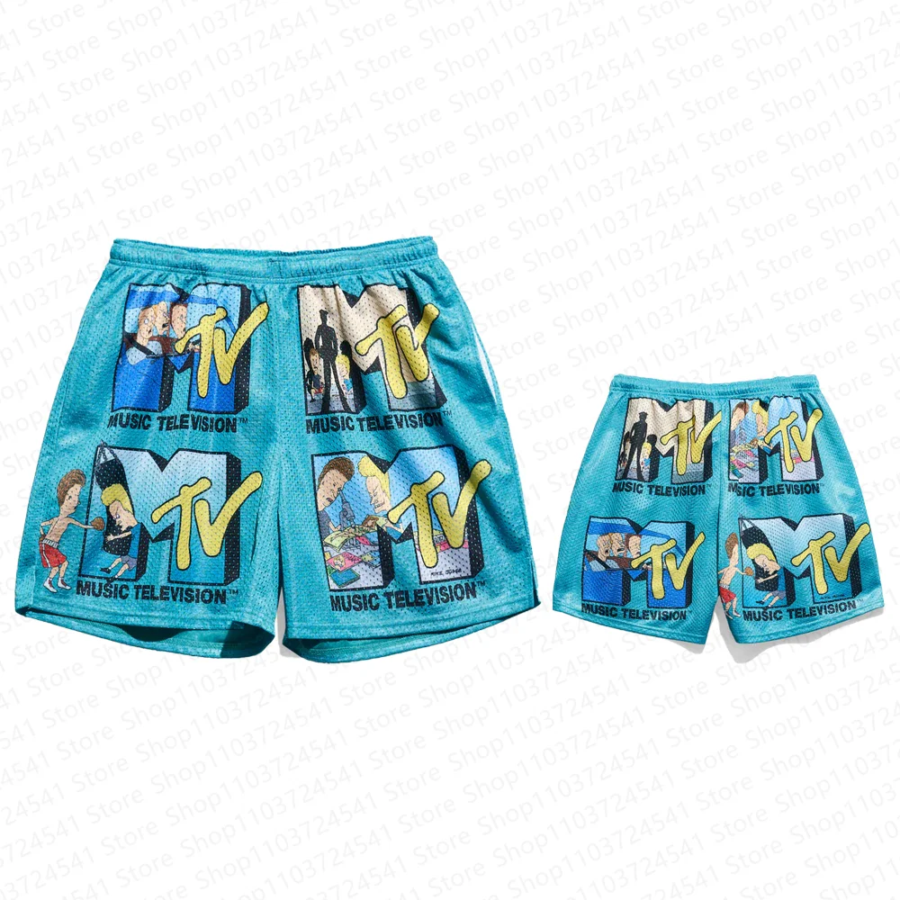 Beavis and Butt-Head Cornholio Retro Shorts Boys Summer Casual Shorts Men\'s Basketball Football Sports Shorts Shorts