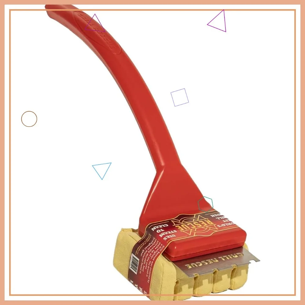 

Bristle-Free Grill Brush with Steam Cleaning and Replaceable Head for Cast Iron or Stainless Steel Grates