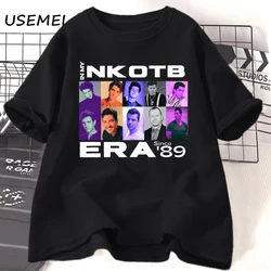 In My New Kids on The Block Era T Shirt Women Men NKOTB Graphic T Shirts Casual Streetwear Music Band T-Shirt Womens Clothing