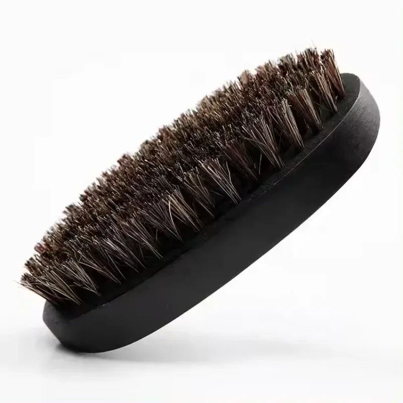 2024 New Natural mini Wooden Beard Brush For Men Vintage Wood Face Massage That Works Wonders To Comb Beards and Mustach