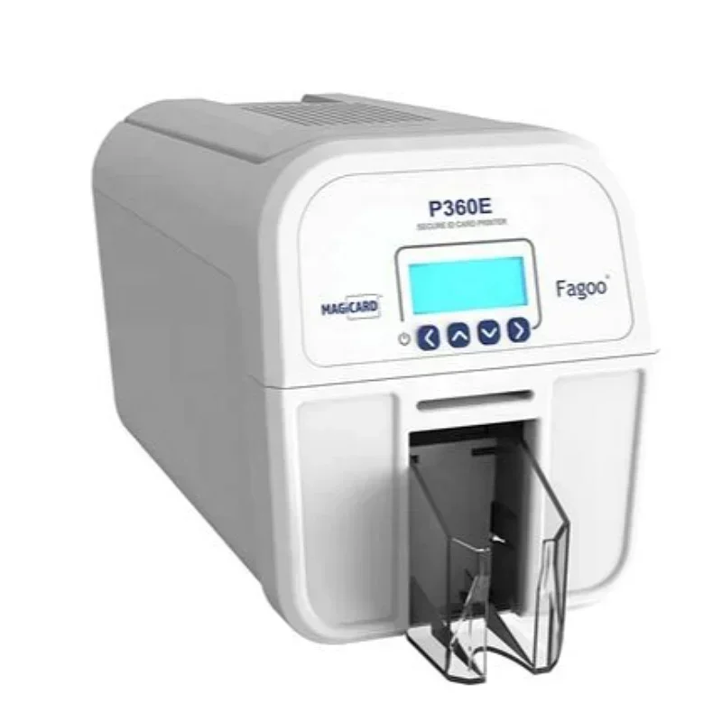New Magicard-Fagoo P360E Printer High Speed Secure with 600dpi Ultra HD with CLix Remote Control  Rewritable Visual Card Technol