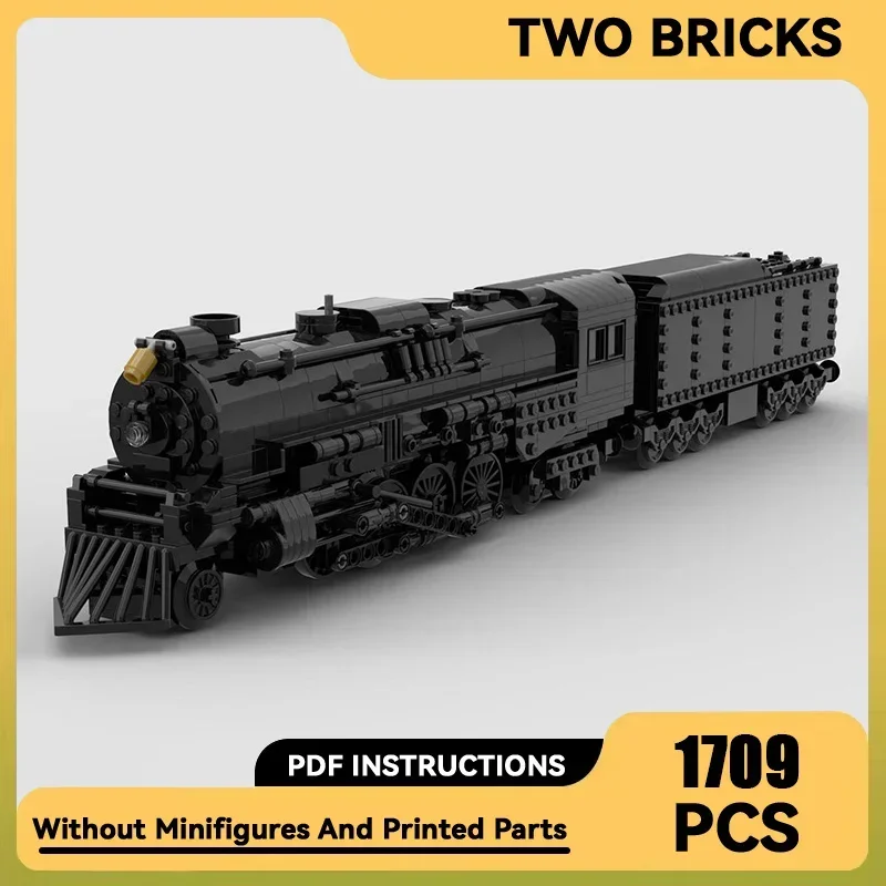 Moc Building Blocks Polar Express Locomotive Model Technology Bricks DIY Assembly Train Mechanical Tools Toy Gift