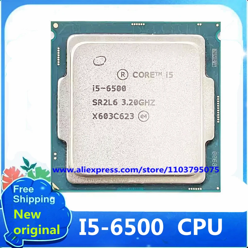 Original genuine I5-6500 i5 6500 i56500 6500 3.2GHz quad-core Four-thread 65W 6M CPU Desktop processor LGA 1151