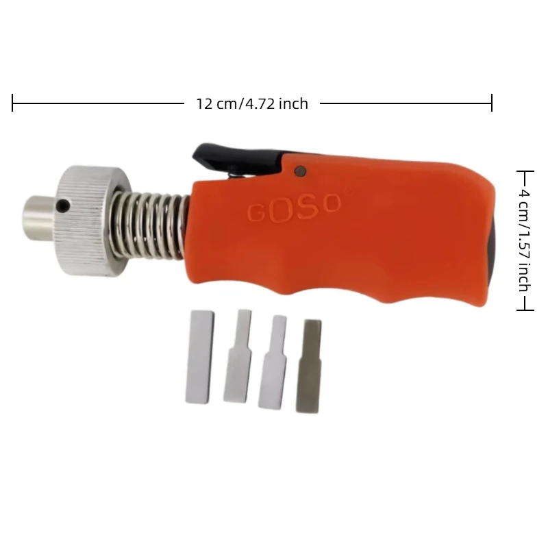 GOSO Lock Plug Spinner Rapid Spin Tool for Residential Door Lock Reversal Professional Grade HUK