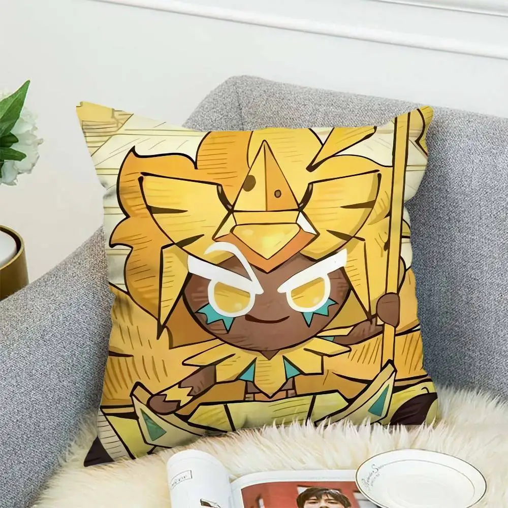 

Cookie Run Kingdom Pillow Case Luxury Double-sided For Car Pillows 45x45 Cushions Cover Home And Decoration Sofa Pillowcase 50x5