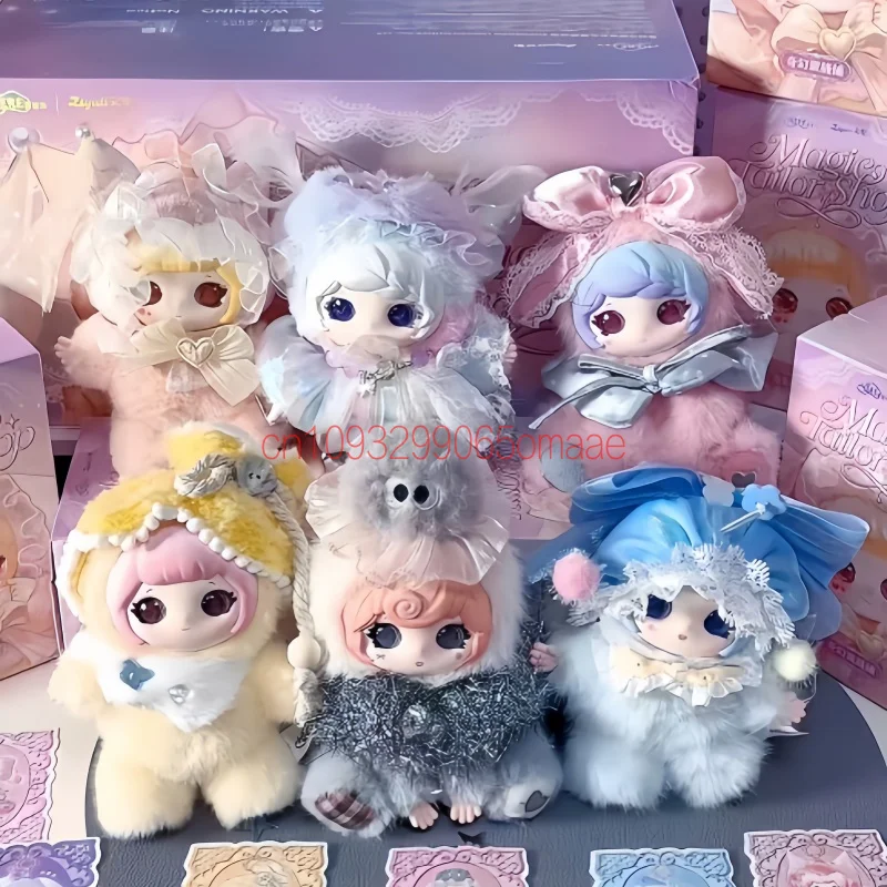 Ziyuli Magic Tailor Shop Series Blind Box Cute Anime Figures Vinyl Doll Mystery Box Plush Pendants Surprise Collectible Gift Toy