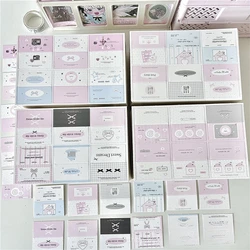 Random Mini Coquette Fish Plate Fold Card Head Photo Card Trade Packaging Material Gift Jewelry Packaging Card Head