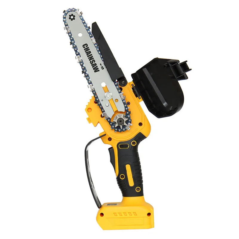 8 Inch Brushless Chainsaw For DeWALT 18/20V Battery Cordless Electric Chain Saw Woodworking Cutter Pruning Logging Power Tools