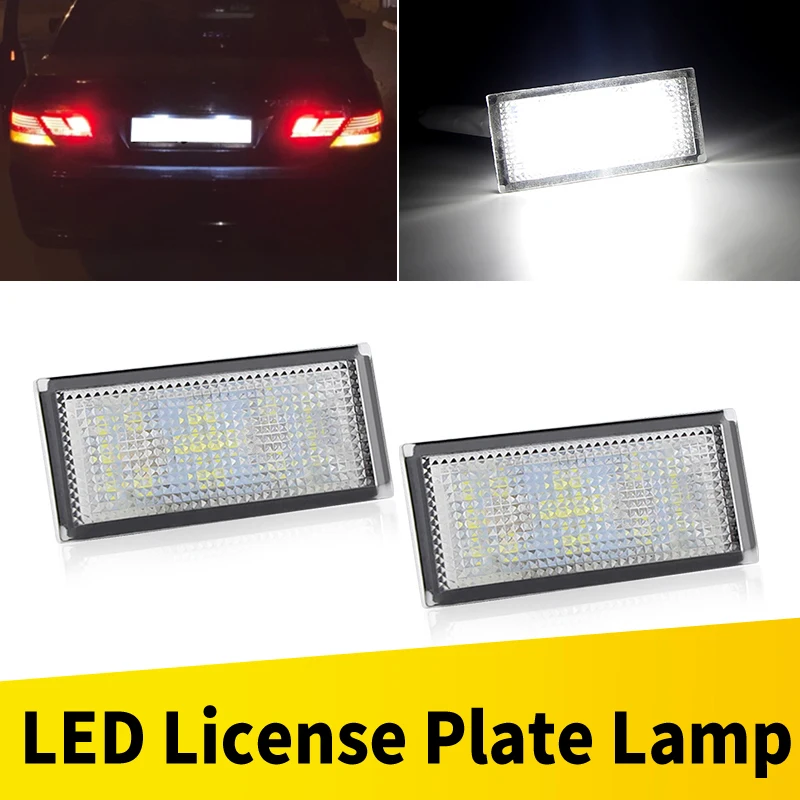 2PCS LED Anzahl Kennzeichen Licht Lampe Für BMW 7-Serie E65 E66 730i 735i 740i 740d 745i 750i 2006 2007 2008 Canbus Fehler Kostenloser