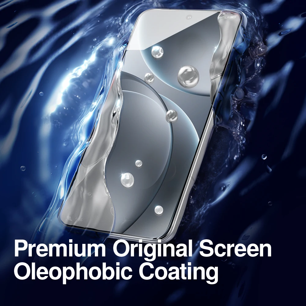 SmartDevil Folia ze szkła hartowanego do OPPO Find X9 Ultra X9 Pro X9 HD Przezroczysta osłona ekranu Corning Glass odporna na zarysowania — zdjęcie produktu 3