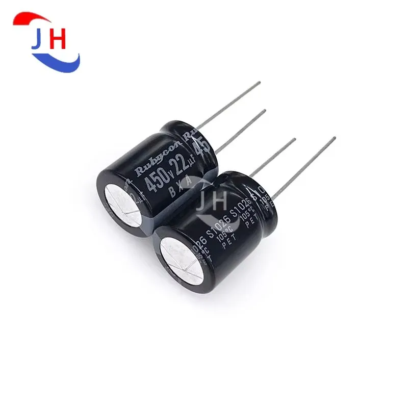 5PCS Electrolytic Capacitor 450v22uf 16*20 BXC/BXA high Frequency Long Life 7.5mm Foot Distance 450V 22UF