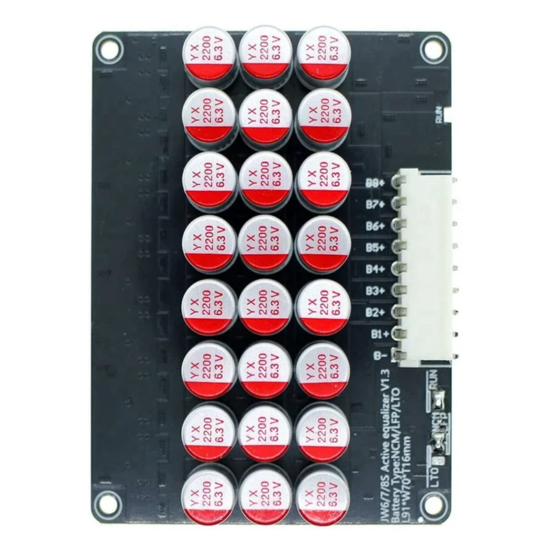 3X 8S Active Equalizer Balancer Lifepo4 Lipo LTO Battery Energy Equalization Capacitor BMS Board-AS55
