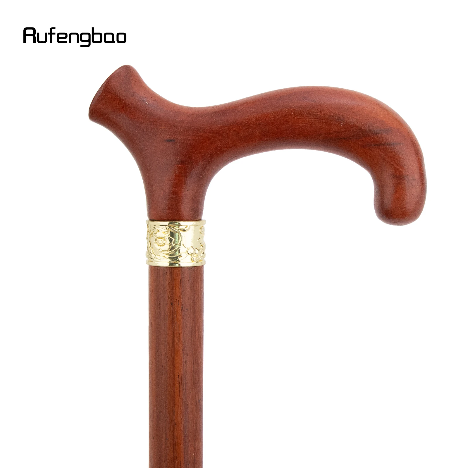 البني الأحمر بسيط خشبي عصا الموضة الزخرفية مصاص دماء تأثيري حفلة الخشب عصا للمشي هالوين الصولجان العصا كروسير 92 سنتيمتر