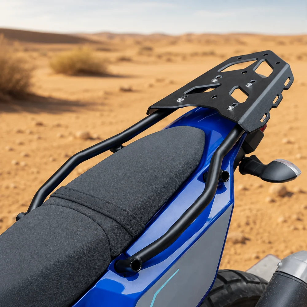 WOLFLINE For Yamaha Tenere700 Tenere 700 2018-2026 Rear Luggage Rack Case Carrier Cargo Holder Shelf