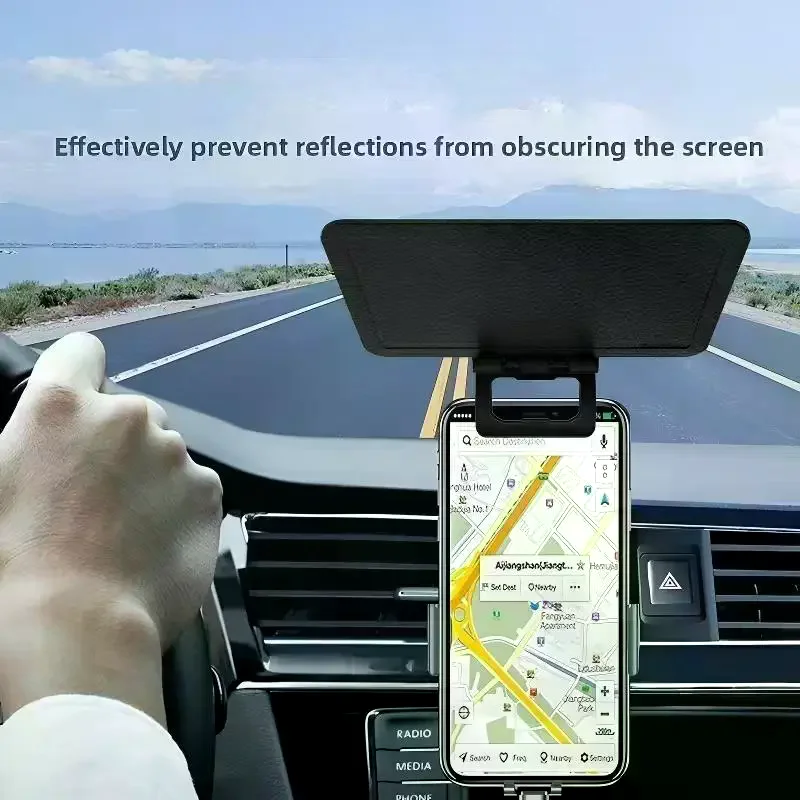 Mobile Phone Sun Visor Uv Protection Phone Screen Universal Smartphone Sunshade Cover For Outdoor Use For Smartphones