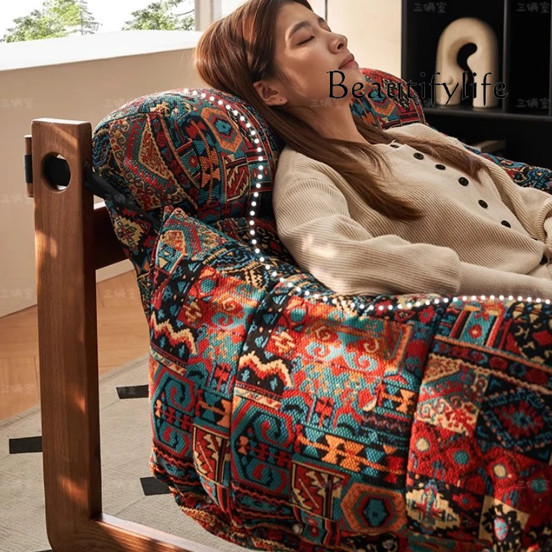 W Design كرسي كراسي غرفة المعيشة الفاخرة صالة الكبار الحديثة شرفة كرسي مريح واحد Sessel الاسترخاء الأثاث للمنزل