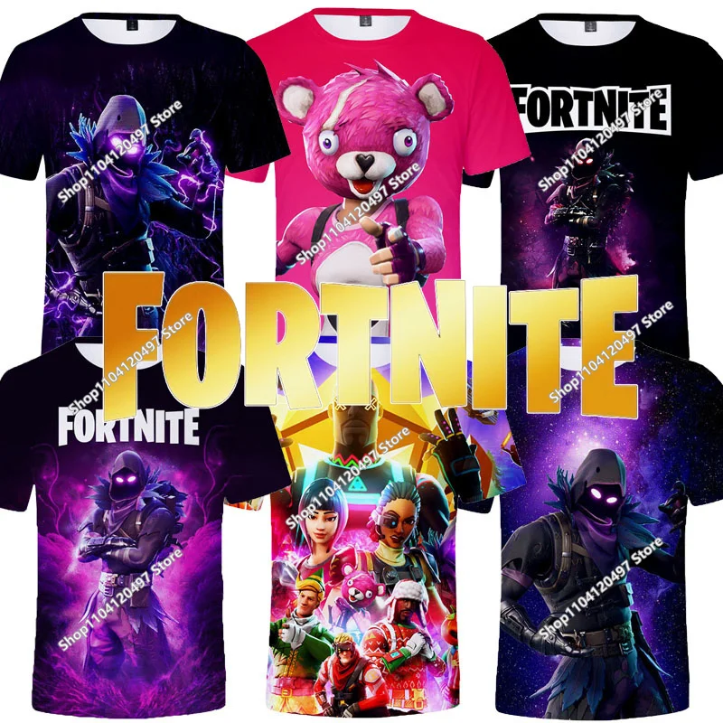 

Christmas Peely Fortnite 3d T-shirt Tees Battle Royale Streetwear Kids Victory Game Men and Women Harajuku T Shirt Teen Clothes
