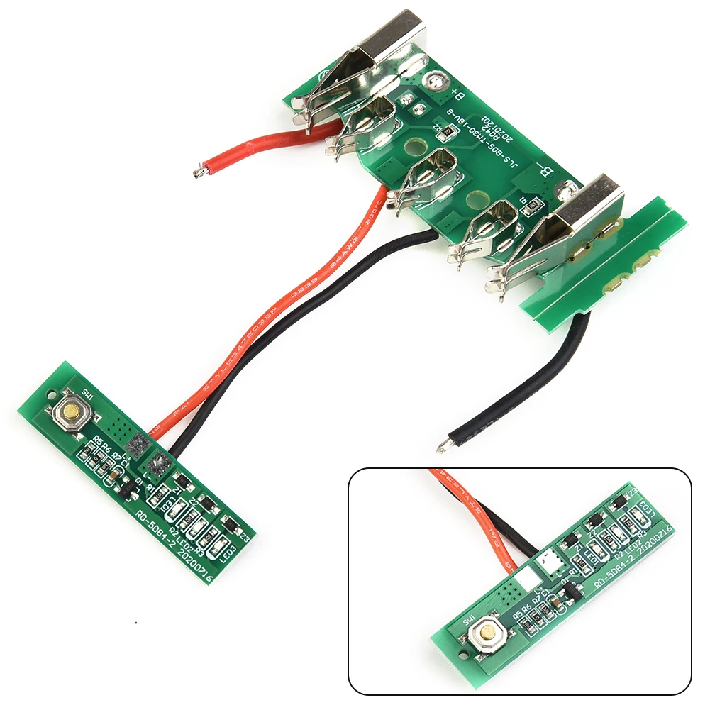 PCB Charging Protection Circuit Board For Bosch 18V BAT610 Li-ion Battery For Battery Pack Repair And Assembly Power Tool