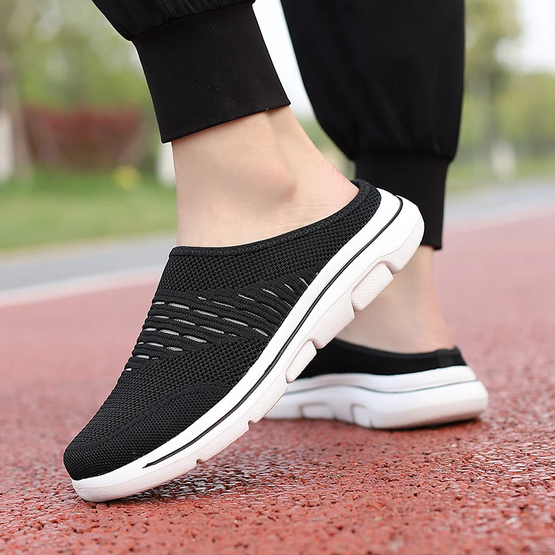 

Women's Slippers Summer Shoes Soft Soled Outdoor Hiking Light Women Lazy Casual Fashion Comfortable Half Slippers Zapatos Mujer
