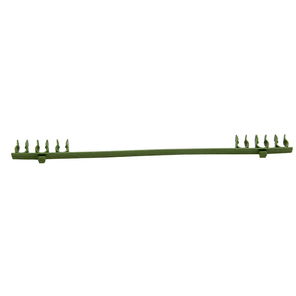 40pcs Green Plastic Connectors For 11mm Plant Stakes Tomato Cage Support Rods Vegetable Flower Garden Accessories