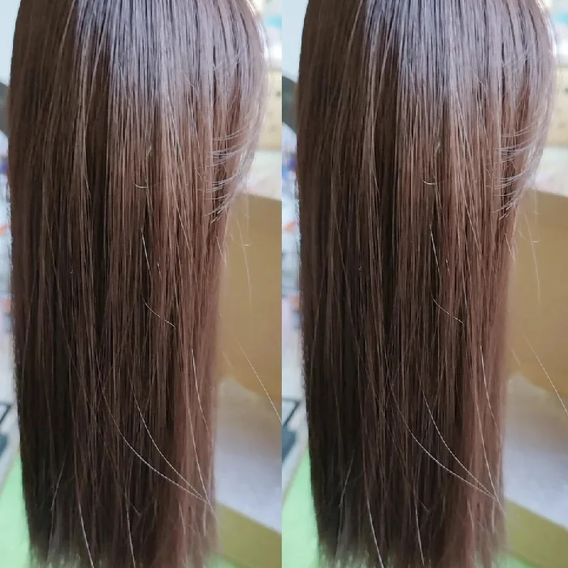 

Парик для кукол 1/3, 1/4, 1/6 (60/45/30 см) BJD, из термостойкого шелка, длинные волосы с челкой, аксессуары для кукол, игрушки для девочек, для переодевания кукол