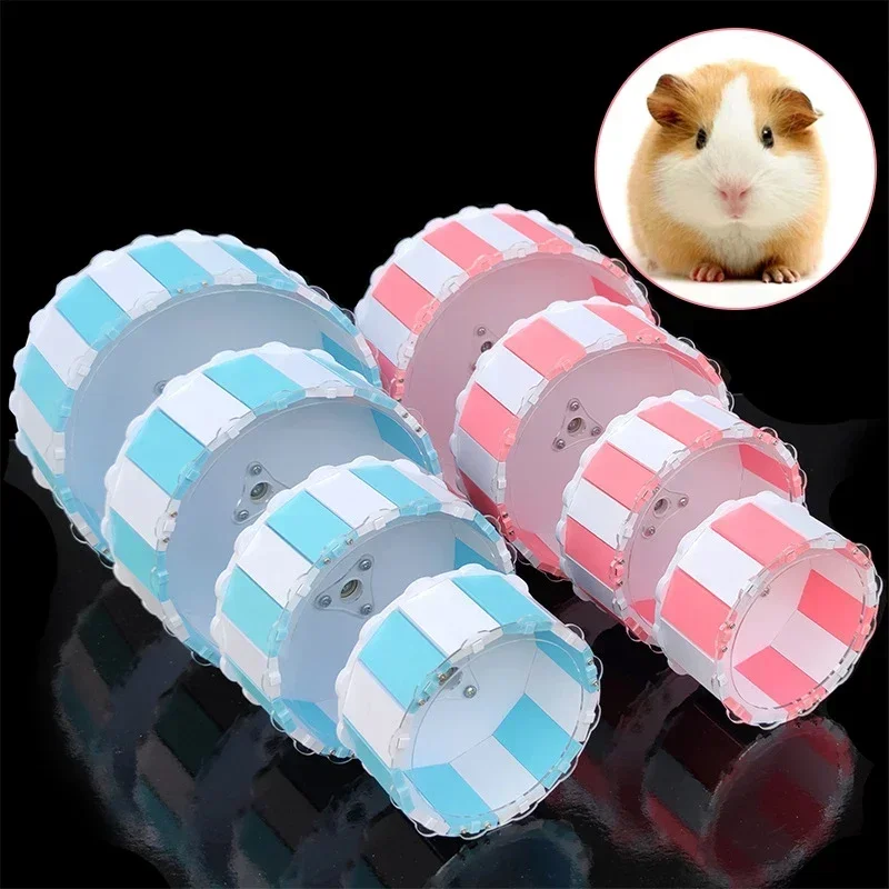 Sport Wheel Hamster Disc Exercise Wheel Silent Rotatory Jogging Wheel Hamster Running Wheel Funny Running Disc Toy Pet