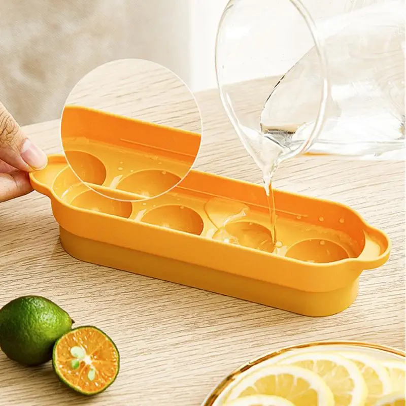 Ice Ball Hockey Silicone Mold Frozen Whiskey Ball Ice Cube Tray Box Lollipop Making Gifts Kitchen Tools Accessories