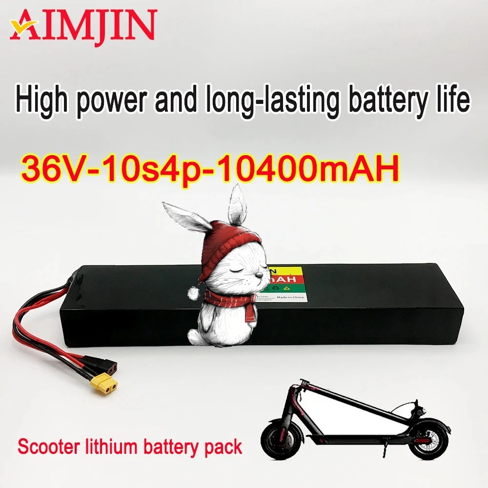 

10S4P 36V 10400mAh 42V M365 Electric Scooter 18650 Lithium Battery Pack Electric Scooter 36v 350W 500W Battery Scooter