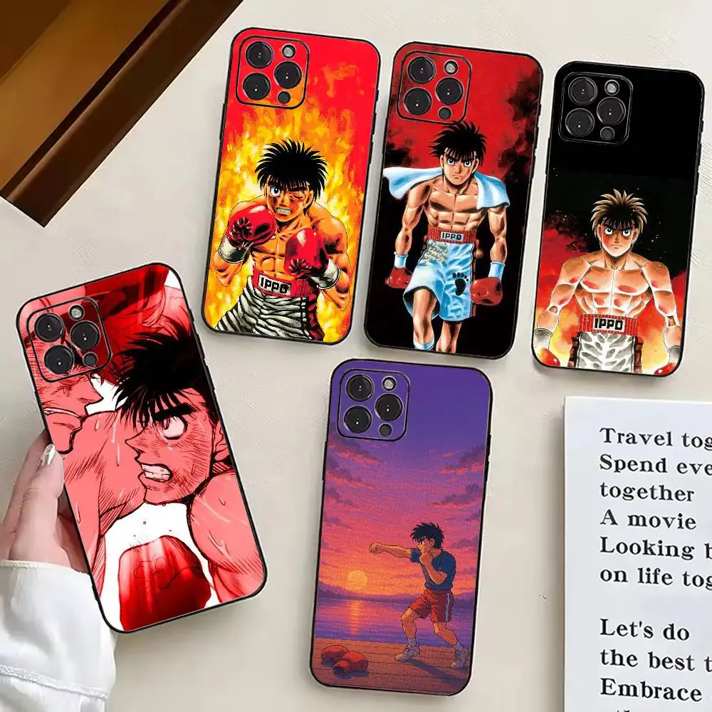 

B-Boxing H-Hajime no Ippos Phone Case Silicone Soft For IPhone 17 16 15 14 13 12 11 X XR Plus Pro Max Plus