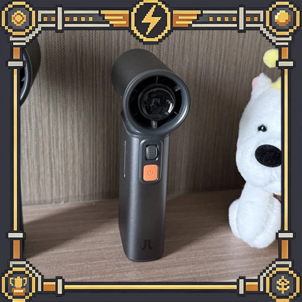 JisuLife Ultra1 Handheld Small Fan Second Generation High Speed Energy Saving Fan Handheld Fan Built In Protection Chip Gifts