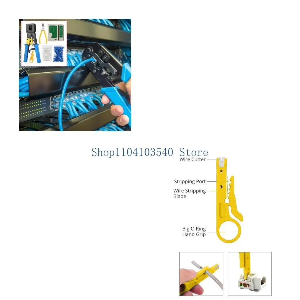 02DC Completed Electrical Crimper Crimping Tool Set For Industrial And Home Use