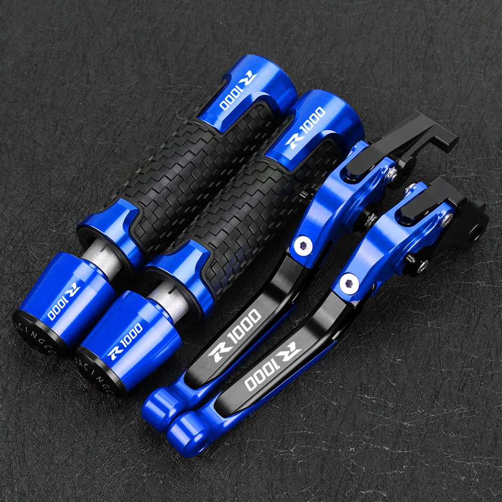 

For SUZUKI GSXR1000 GSXR GSX-R 1000 GSX R1000 2007 2008 Motorcycle Brake Clutch Levers Handlebar Handle Grips Ends Caps Slider