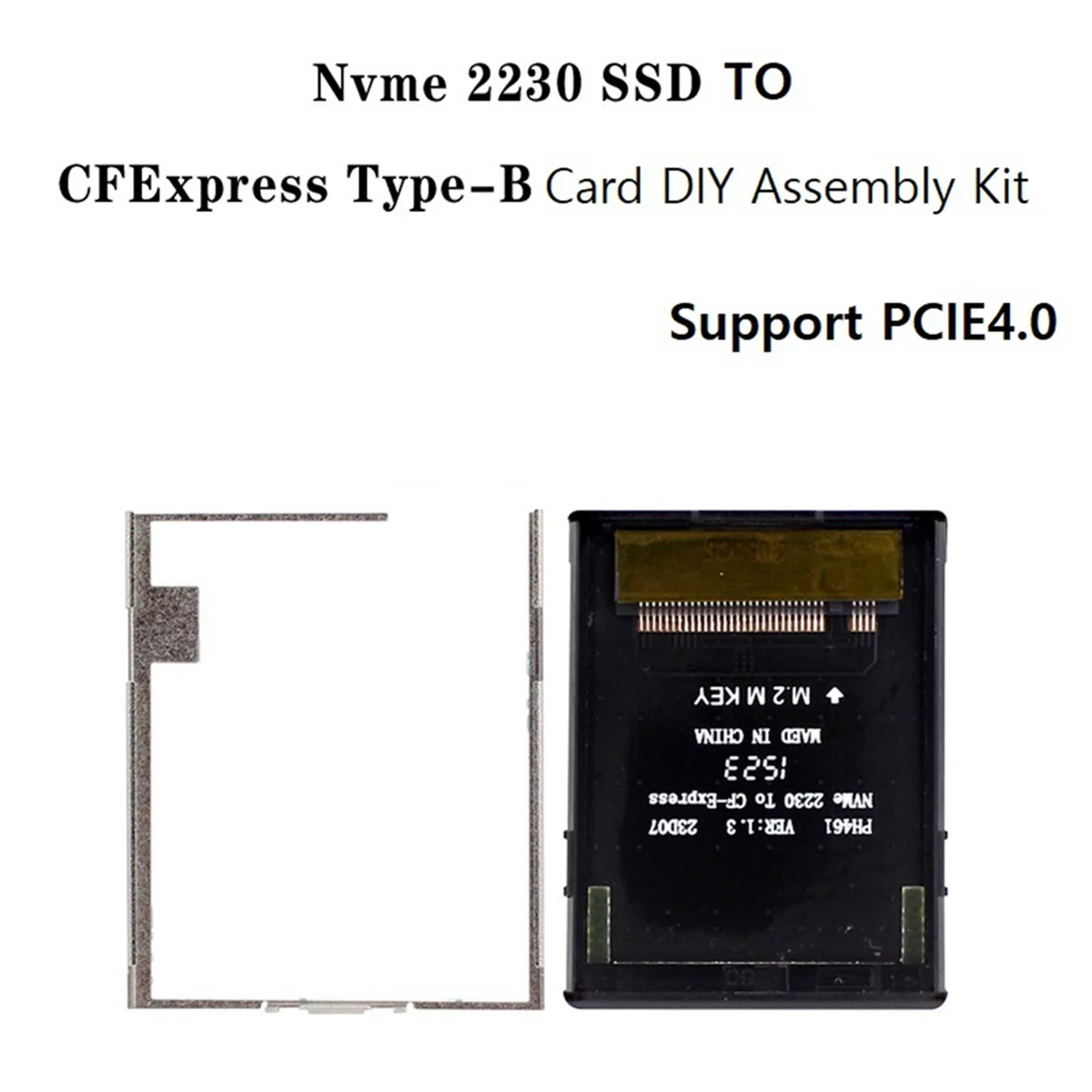 Адаптер NGFF M2 Mkey Nvme 2230 SSD — CFExpress Type-B Адаптер CF-Express Type-B — 2230 NVMe M.2 SSD