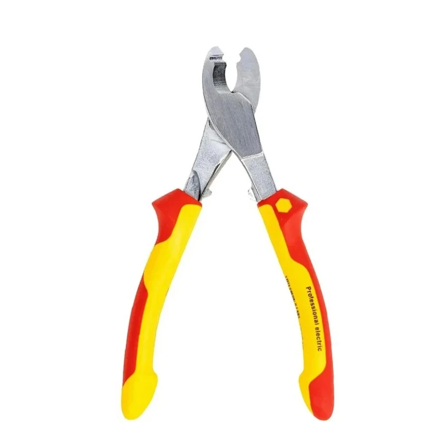 WHA 43660 قاطع سلك معزول 180 مم، قاطع كابل كهربائي كهربائي، أداة يدوية #6
