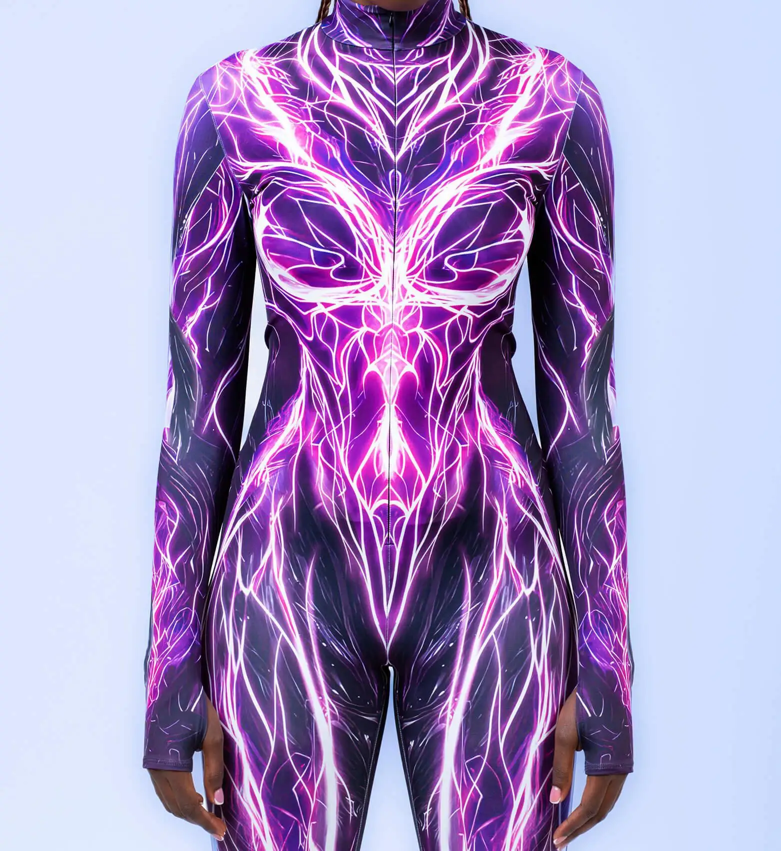Bunte Punk-Regenbogen-Bodysuits für Halloween, Feiertagspartys, Cosplay, Elastisches Kostüm, Jumpsuit, Romper, Damen-Aerial-Yoga-Anzug, Zentai – Detail 15