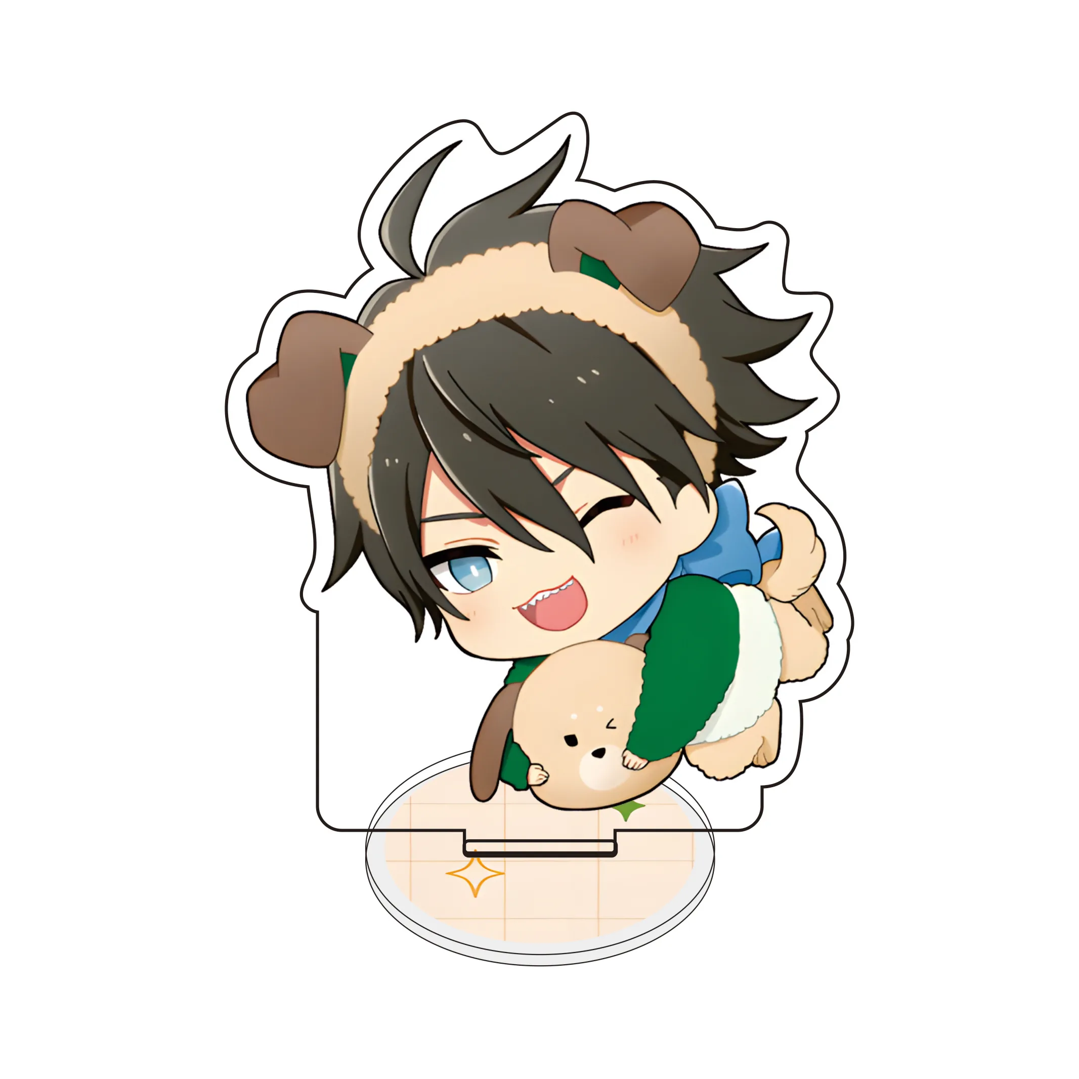 The Idolmaster 10cm Double Sided Acrylic Stand Keychai haracter Desktop Tabletop Display Ornament Collection Souvenir for Lovers
