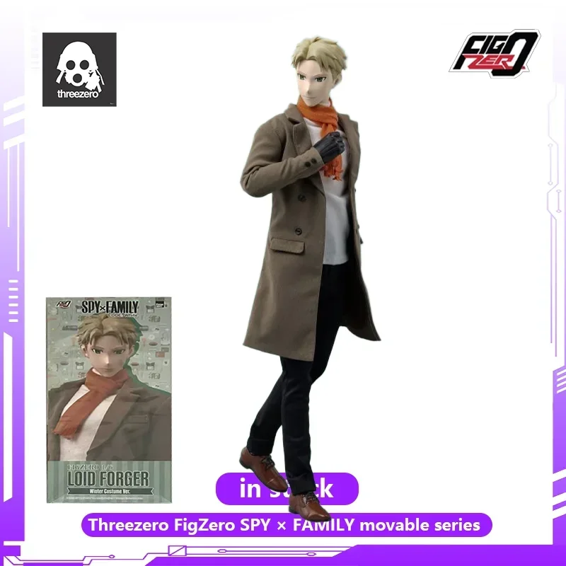 Threezero FigZero SPY FAMILY Movable Series  1/6  ANYA FORGER LOID FORGER YOR FORGER Anime Action Figures view 3