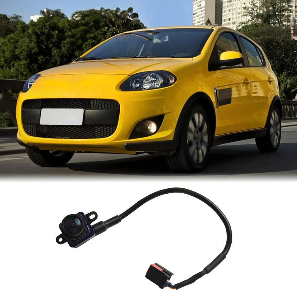 

New Easy To Install Auto Parts Rear View Camera 6-Pins 7355951810 Black And Red Car Accessories For Fiat Brand